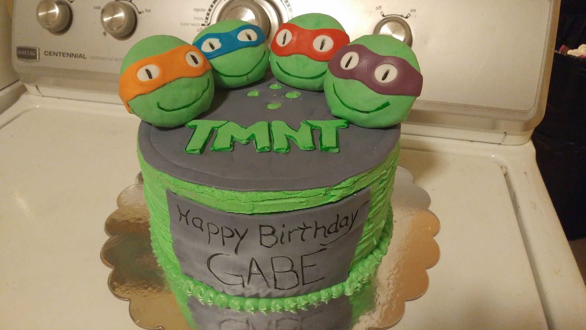 Teenage Mutant Ninja Turtles cake
